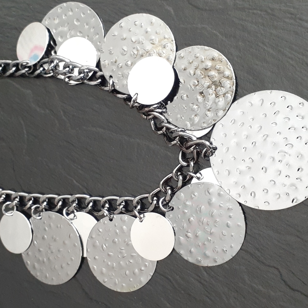 Industrial Grade Glamour - Silver Necklace